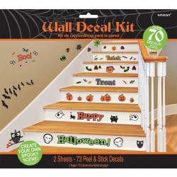 KIT 70/U STICKER PARED HALLOWEEN