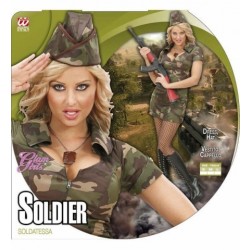  DISFRAZ T-L CHICA SOLDADO