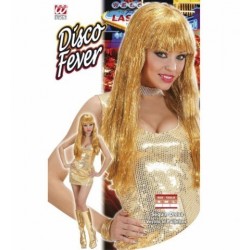  DISFRAZ T-L VESTIDO DISCO FEVER DORADO