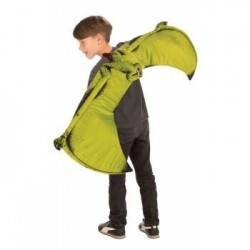 ALAS DE DINOSAURIO INFANTIL VERDE