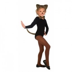 SET LEOPARDO DIADEMA COLA PARAJITA