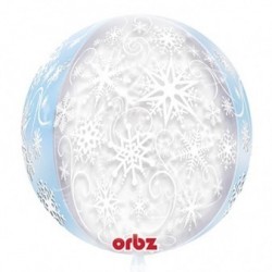 GLOBO 16" FOIL ORBZ COPO NIEVE