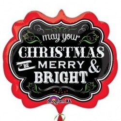 GLOBO 25" FOIL MAY YOU MARRY CHRISTMAS