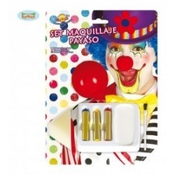 SET MAQUILLAJE PAYASO