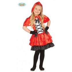 $DDISFRAZ 5A6 CAPERUCITA ROJO/NEGRO