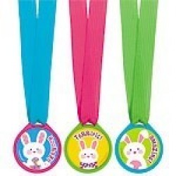 BLISTER 12/U MEDALLAS CONEJO PASCUA