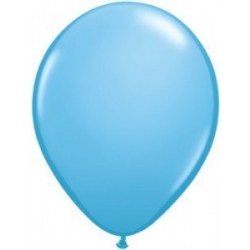   6 GLOBOS 11" LATEX CELESTE PALO