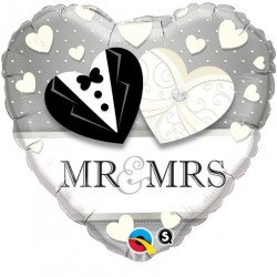 GLOBO 18" FOIL CORAZON MRMRS