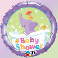 $D GLOBO 18" FOIL BABY SHOWER ELEFANTE