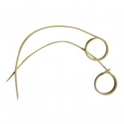$D 100/U BROCHETAS CURVADA 25CMS