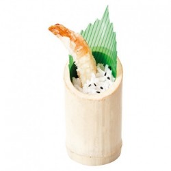 10/U VASO TRUNCADO BAMBU 9CM