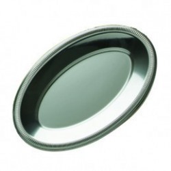 $D 2/U BANDEJA OVAL 35X55CMS PLATA