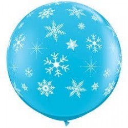$D 2 GLOBOS JUMBO 3FT SIMBOLO FRIO