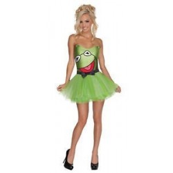  DISFRAZ T-S CHICA RANA MUPPETS