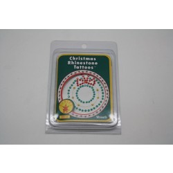ADHESIVO PIEDRAS PIEL CORONA NAVIDAD