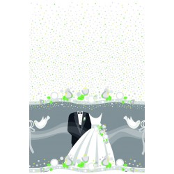  MANTEL PL BODA PLATA 137X213CM