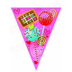 GUIRNALDA TRIANG.DULCE SAN VALENTIN 3MT