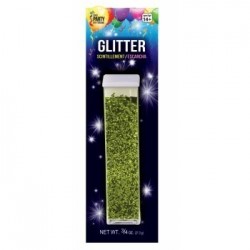   BOTE GLITTER COLOR VERDE LIMA 22GR