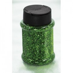   BOTE GLITTER COLOR VERDE 113GR