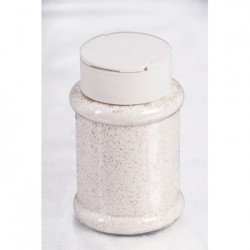  BOTE GLITTER COLOR BLANCO 113GR