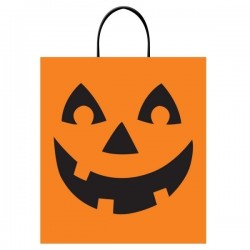 BOLSA C/ASA CALABAZA HALLOWEEN