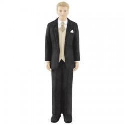 FIGURA TARTA NOVIO PLASTICO 11,4CM