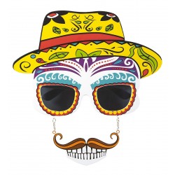 GAFAS DIA DE LOS MUERTOS C/BIGOTE