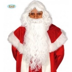 PELUCA BARBA LARGA PAPA NOEL