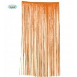 CORTINA HALLOWEEN NARANJA 100X200CM