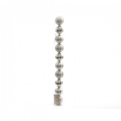 TUBO 10/U BOLA PLATA GLIT/MATE/MET 60MM
