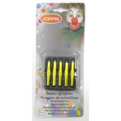 PAQ.5/U MINI BARRAS MAQUILLAJE METALIZAD