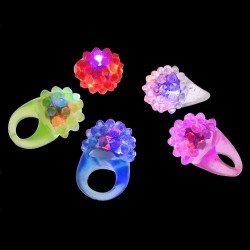 ANILLO DE LATEX LUMINOSO 5CM