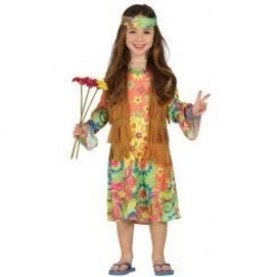 $DDISFRAZ 5A6 AÑOS HIPPIE GIRL