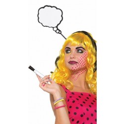 DIADEMA BURBUJA PENSAMIENTO COMIC