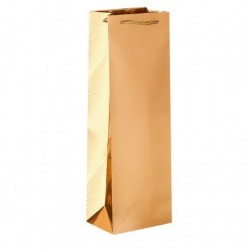   BOLSA BOT METAL ORO 12,3X7,8X36CM