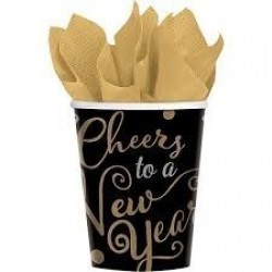  PAQ.18/U VASO CHEERS NEW YEAR 266ML