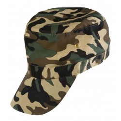GORRA ADULTO MILITAR CAMUFLAJE AJUSTABLE