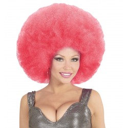   PELUCA AFRO SOBREDIMENSION ROSA