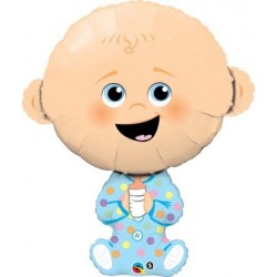 GLOBO 38" FOIL FORMA BEBE NIÑO