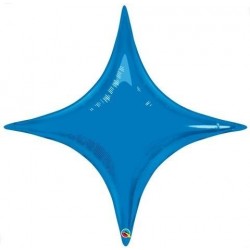 $D    GLOBO 40" FOIL ESTRELLA AZUL