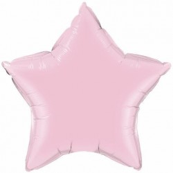   GLOBO 36" FOIL ESTRELLA ROSA