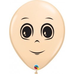 50 GLOBOS 16" LATEX CARA HOMBRE