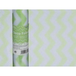 R/TISSU VERDE/BLANCO 30CMX5M
