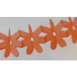 $D GUIRNALDA FLOR SILVESTRE NARANJA 3,5M