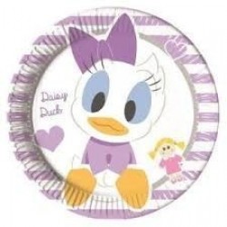 8 PLATOS DAISY BABY 20CM