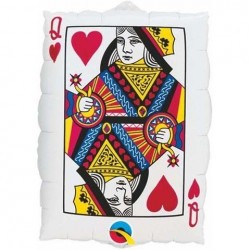 GLOBO 30" FOIL CARTA DE POKER