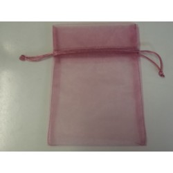   BOLSA ORGANZA ROSA 12 X17CM