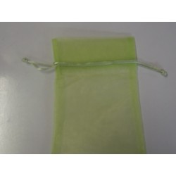  BOLSA ORGANZA VERDE 12X17CM