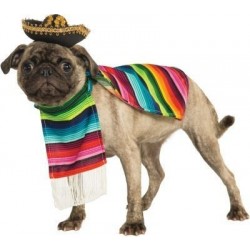  DISFRAZ MASCOTA T-L MEJICANO