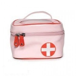 BOLSO DOCTORA ROSA Y ROJO